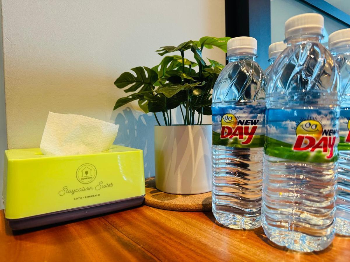 Jesselton Quay - Suite 1 By Staycation Suites Kk Kota Kinabalu Ngoại thất bức ảnh